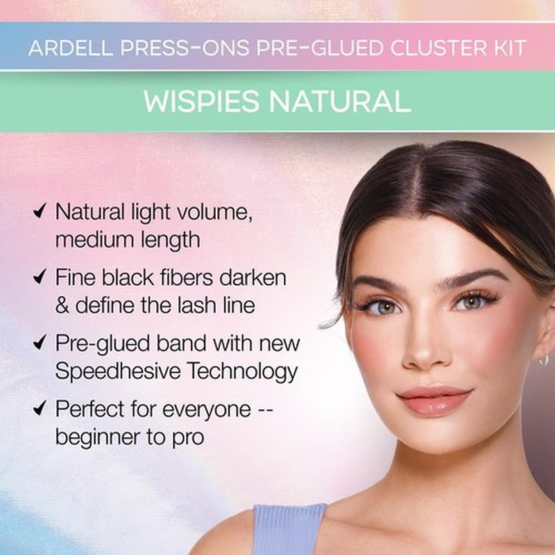 Ardell Press On Wispies Natural 60 ct