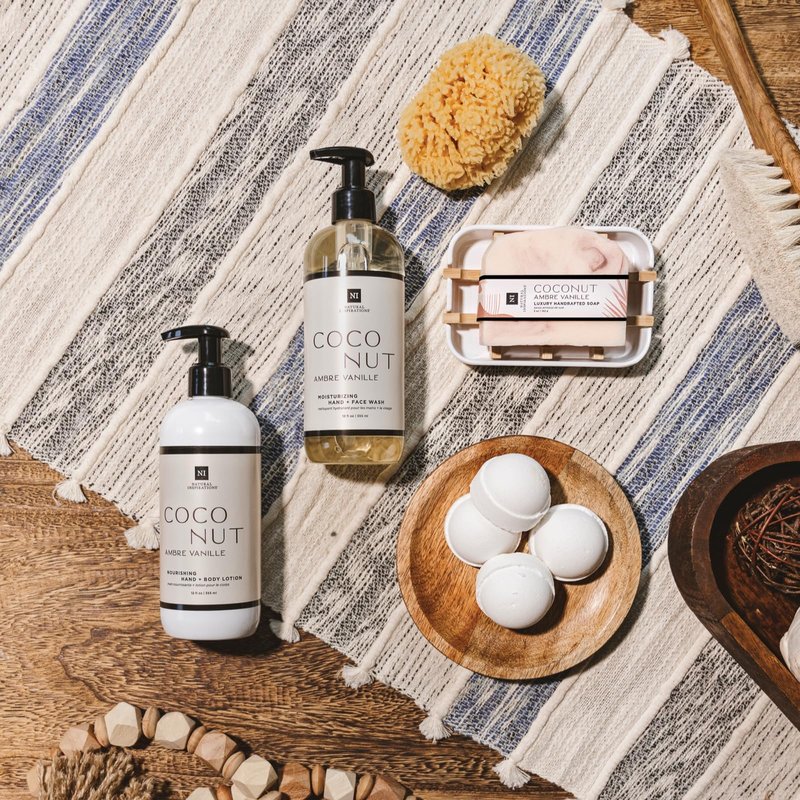 Natural Inspirations Coconut Ambre Vanille Nourishing Hand + Body Lotion 12oz