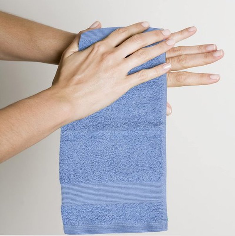 Premium Wash Cloths Pack of 12 (13" x 13" Inches)- 100% Combed Ring Spun Cotton WashCloth - Luxury Washcloths – Ultra Soft Face Towels - Highly Absorbent Wash Cloth for Face (Sky Blue)