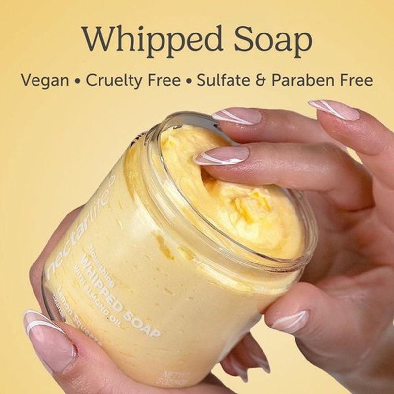 Nectar Life Whipped Soap and Shave Butter, 5 oz (Lemon)
