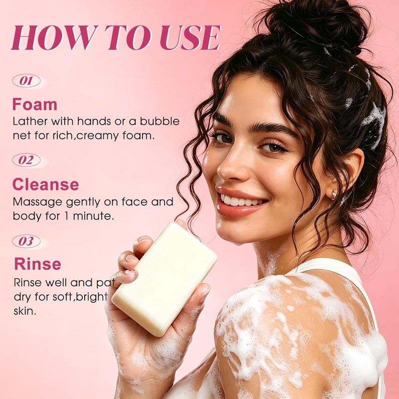 Brightening Skin Lightening Soap - Niacinamide & Arbutin Formula for Hyperpigmentation | Ideal for Underarms, Knees, Elbows & Bikini Area