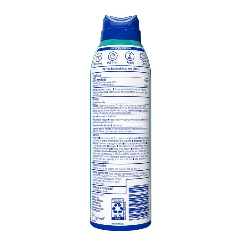 Banana Boat Sheer Sensitive Sunscreen Spray SPF 50, 6 Oz