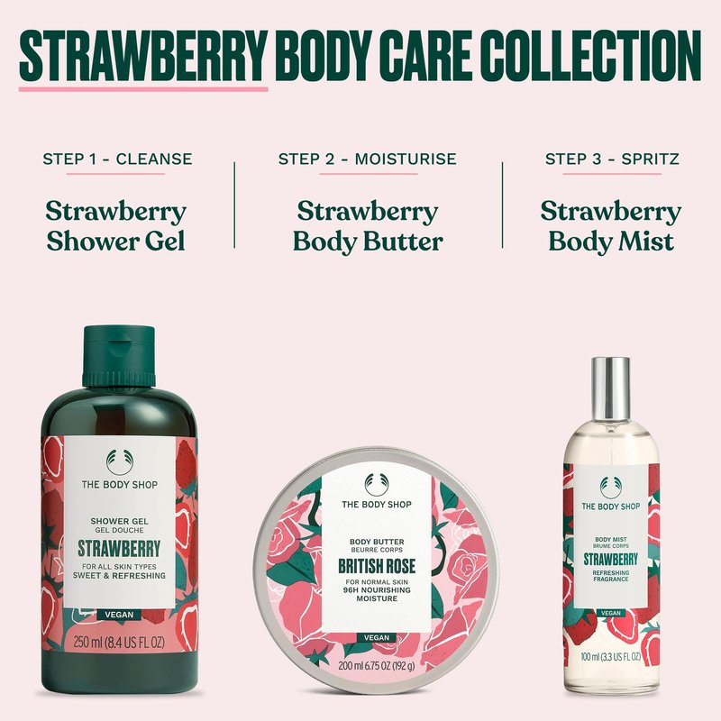 The Body Shop Strawberry Body Butter, 6.75 Oz