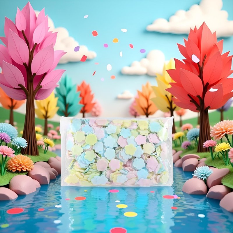 aoukoslt 1000 Sheets Colorful Portable Disposable Paper Soap Travel Hiking Washing Hand Bath Toiletry Paper Sheets Portable Gentle Papers for Soap Fragrance Hand Wash