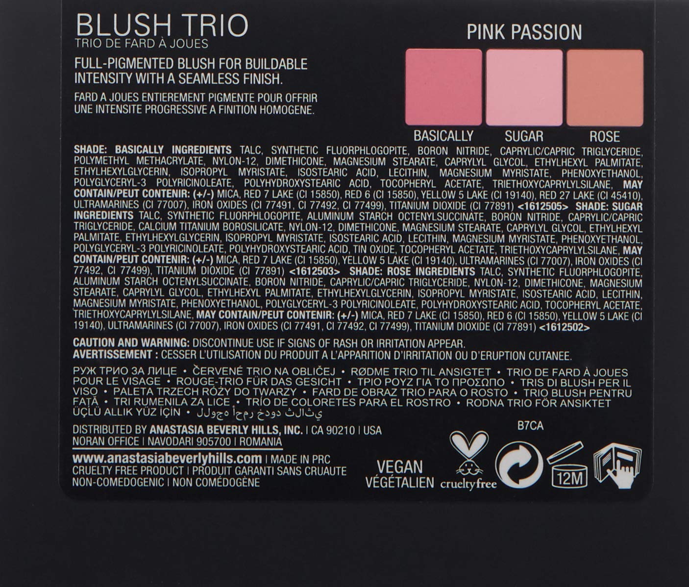 Anastasia Beverly Hills - Blush Trio