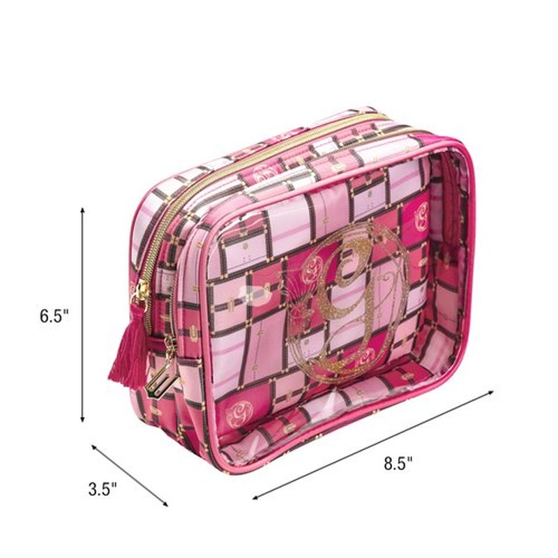 Wicked Glinda Double Zip Organizer - Toiletry Bag - Makeup Bag - Travel Makeup Bag - travel essentials - Makeup Organizer - Gifts for her - Conair