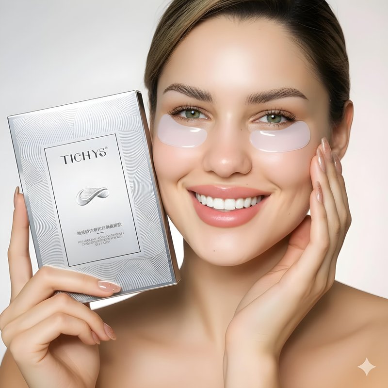 Hyaluronic Acid Collagen Micro Anti-Wrinkle Patches for Dark Circles, Bags, Crapey & Creased Skin, Anti-Aging, Firms, Smooths, Lifts, Lightens, 0.25mm Dissolvable Nanocrystal Darts, 6 Patches
