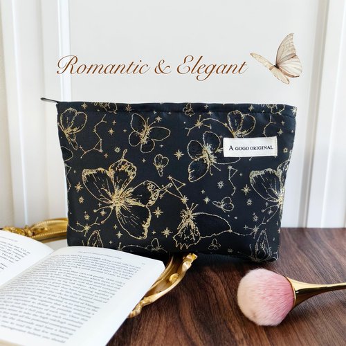 STARDW Aesthetic Floral Makeup Bag Cosmetic Bags for Women, Cute Small Makeup Bag for Purse,Travel Toiletry Bag Skincare Bag,Makeup Bag Organizer Zipper Makeup Pouch
