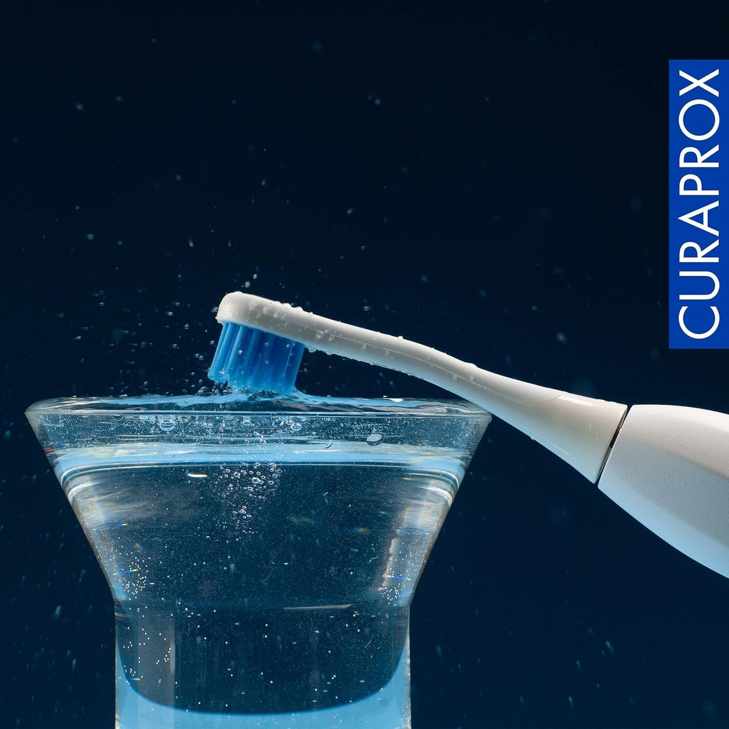 Curaprox Hydrosonic Brush Heads Power Duo – for Healthy Gums, Braces & Implants | Gentle Yet Powerful Sonic Cleaning | 2-Pack | Compatible with All Curaprox Sonic Models | Swiss Made