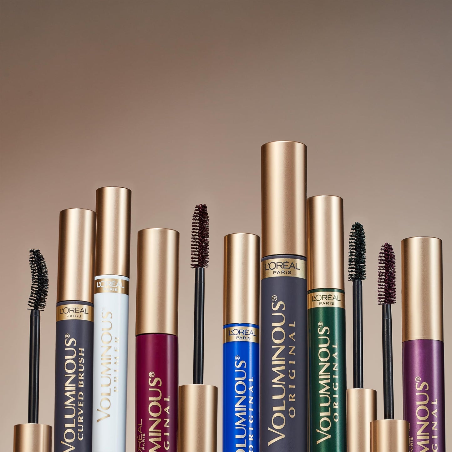L'Oreal Paris Makeup Voluminous Original Washable Bold Eye Mascara, Deep Green, 0.27 Fl Oz