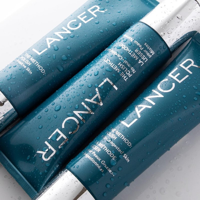 Lancer Skincare The Method: Polish Facial Exfoliator, Daily Exfoliating Face Scrub with Natural Minerals, Oily Congested Skin, 4.2 Fluid Ounces
