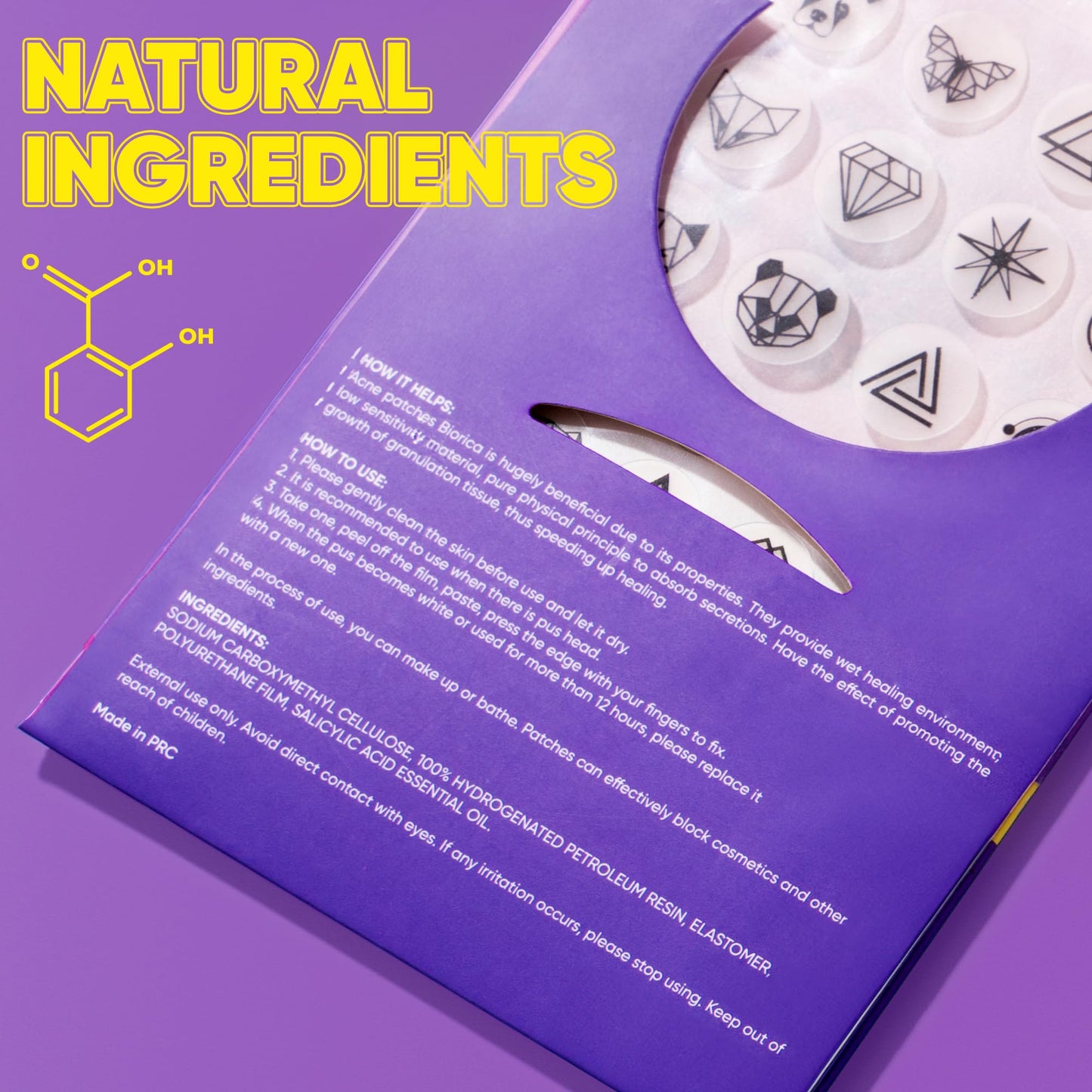 Cute Acne Patches for Face. Hydrocolloid Pimple Patches for Face. Face Tattoo Stickers. 72 Black Pimple Stickers with Hydrocolloid. Zit patches. Zit stickers.