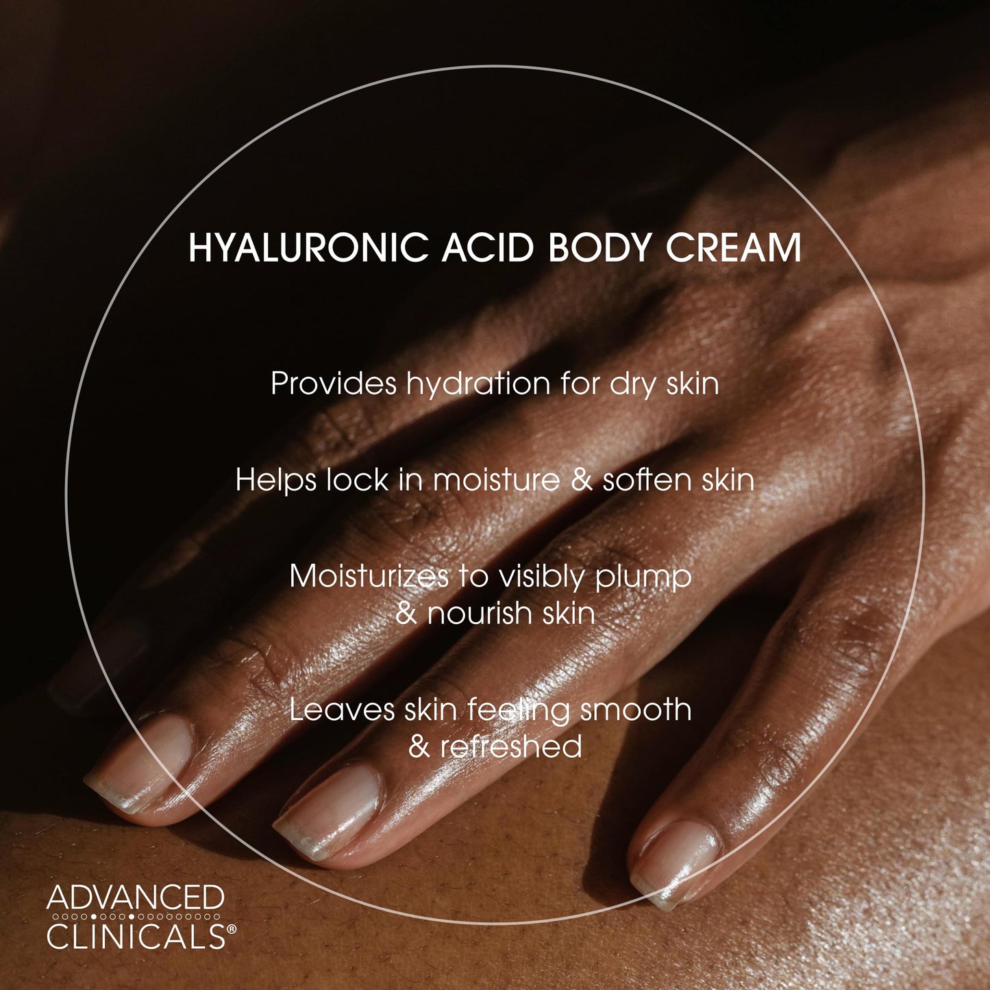Advanced Clinicals Collagen Peptides Body Lotion + Hyaluronic Acid Moisturizer 2PC Skincare Set For Women & Men | Dry Skin Moisturizing Body Cream Helps Diminish Appearance Of Crepey Skin, 2PC Bundle