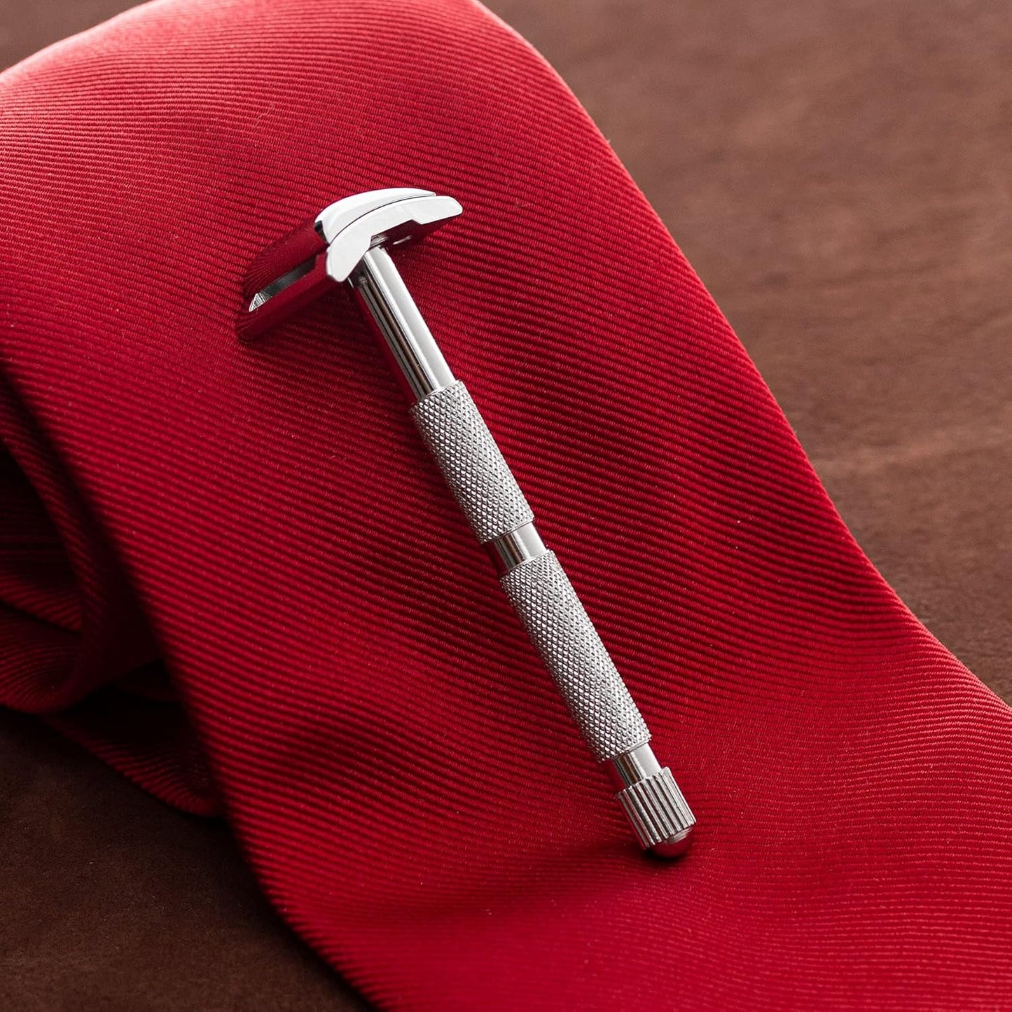 Merkur Chrome Moustache & Eyebrow Razor - Precision Grooming Tool
