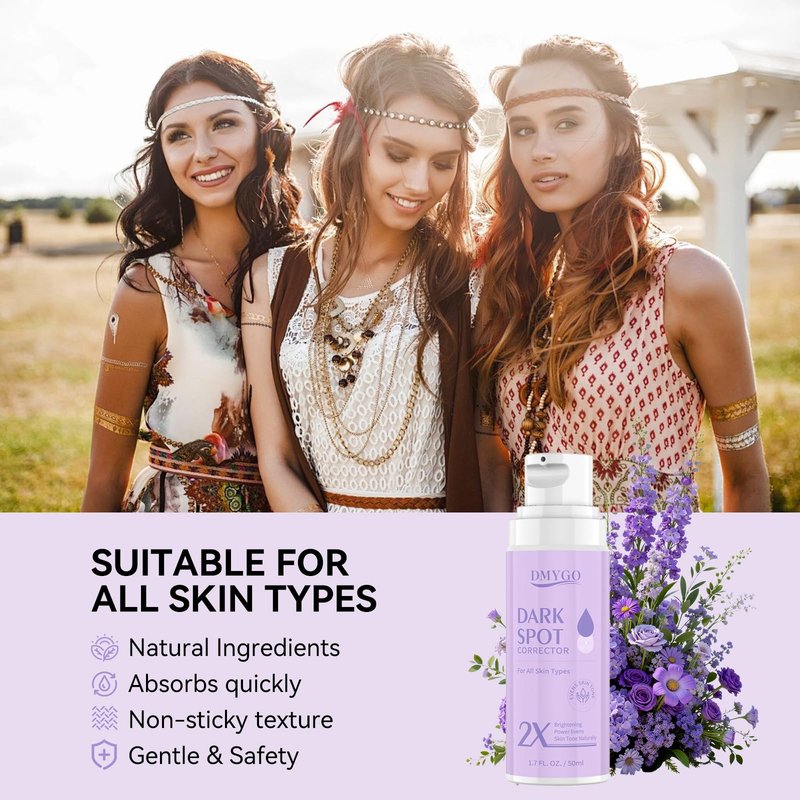Dark Spot Remover for Face and Body - Dark Spot Corrector Serum for Sun Spots, Age Spots, Brown Spot,Freckles & Melasma - Skin Care Repair Evens Skin Tone for Women & Man Daily Use 1.69 FLoz