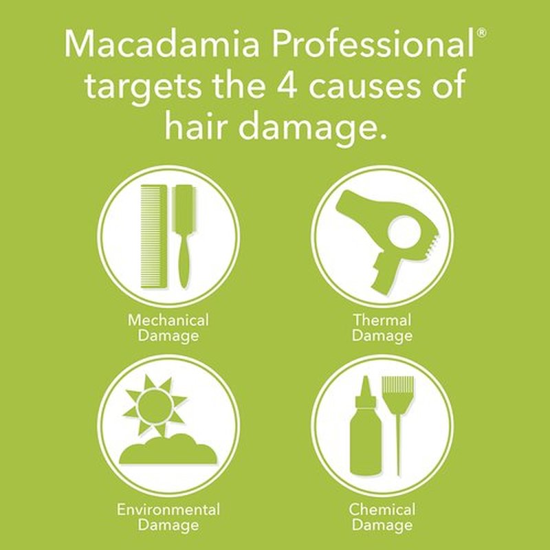 Macadamia Professional Hair Care Sulfate & Paraben Free Natural Organic Cruelty-Free Vegan Hair Products Nourishing Hair Repair Oil Treatment-0.9oz