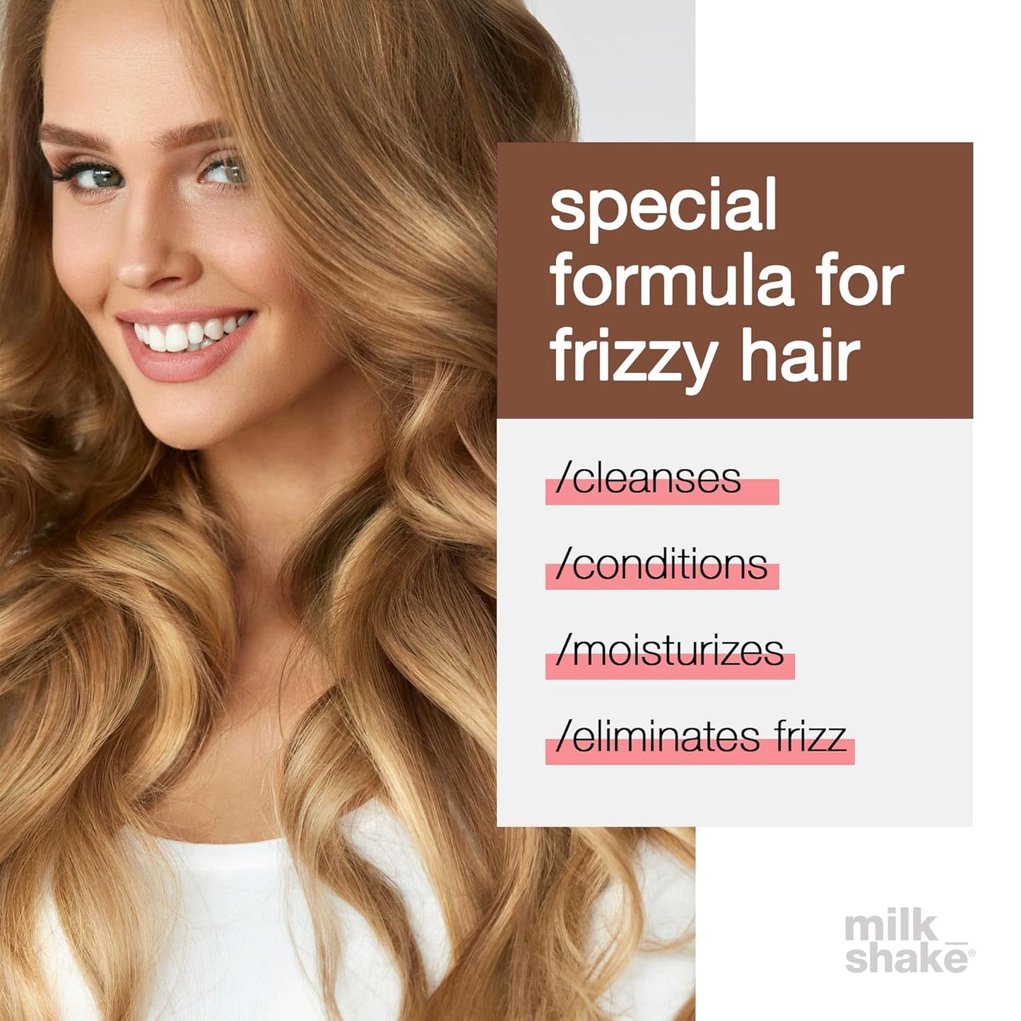 milk_shake. Integrity Nourishing Conditioner - Anti Frizz Conditioner with Muru Muru Butter, Paraben Free, 10.1 Fl Oz