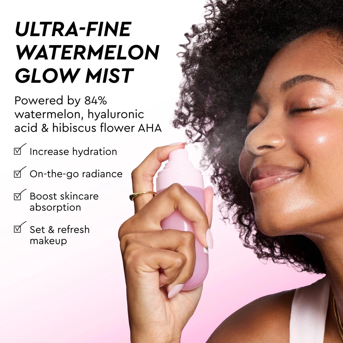 Glow Recipe x Beautyblender: Watermelon Glow Skincare and Makeup Prep Set - Niacinamide Dew Drops, Dewy Flush Liquid Blush, Ultra-Fine Hydrating Face Mist and Exclusive Beautyblender Makeup Sponge
