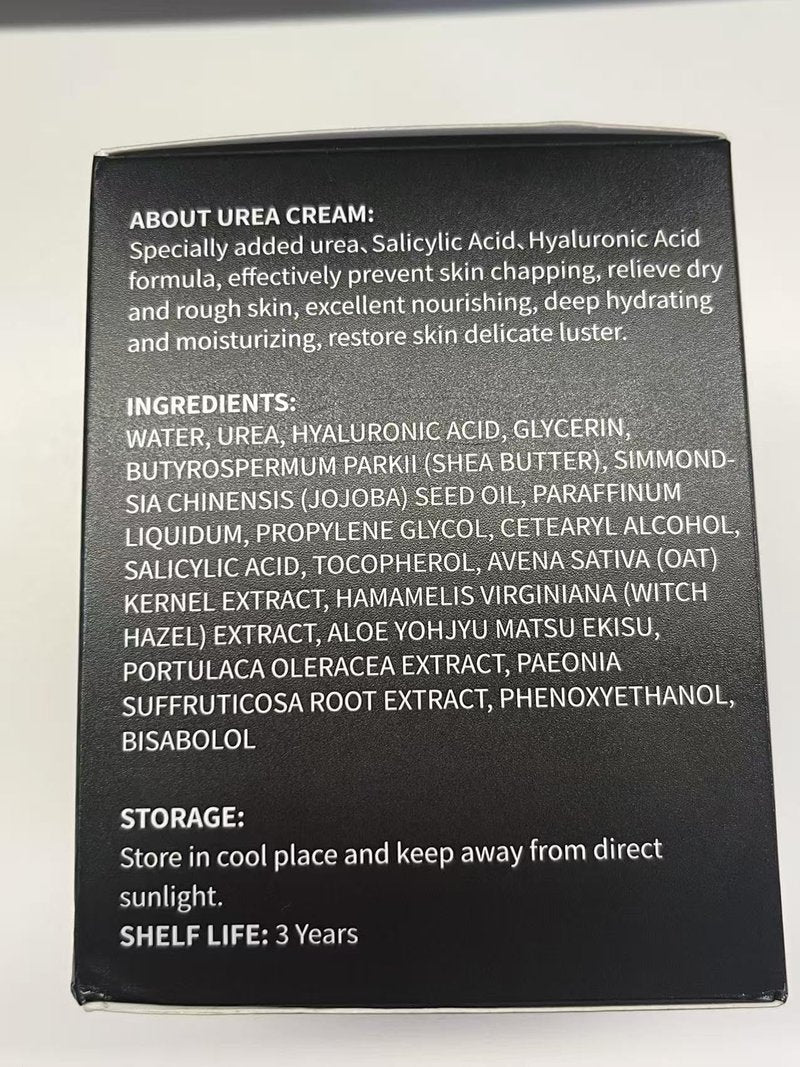 Annsky Urea Cream 40% Plus Salicylic Acid 2%, Foot Cream for Dry, Cracked Heels, Calluses Professional Feet Maximum Strength Moisturizing Cream, 155g