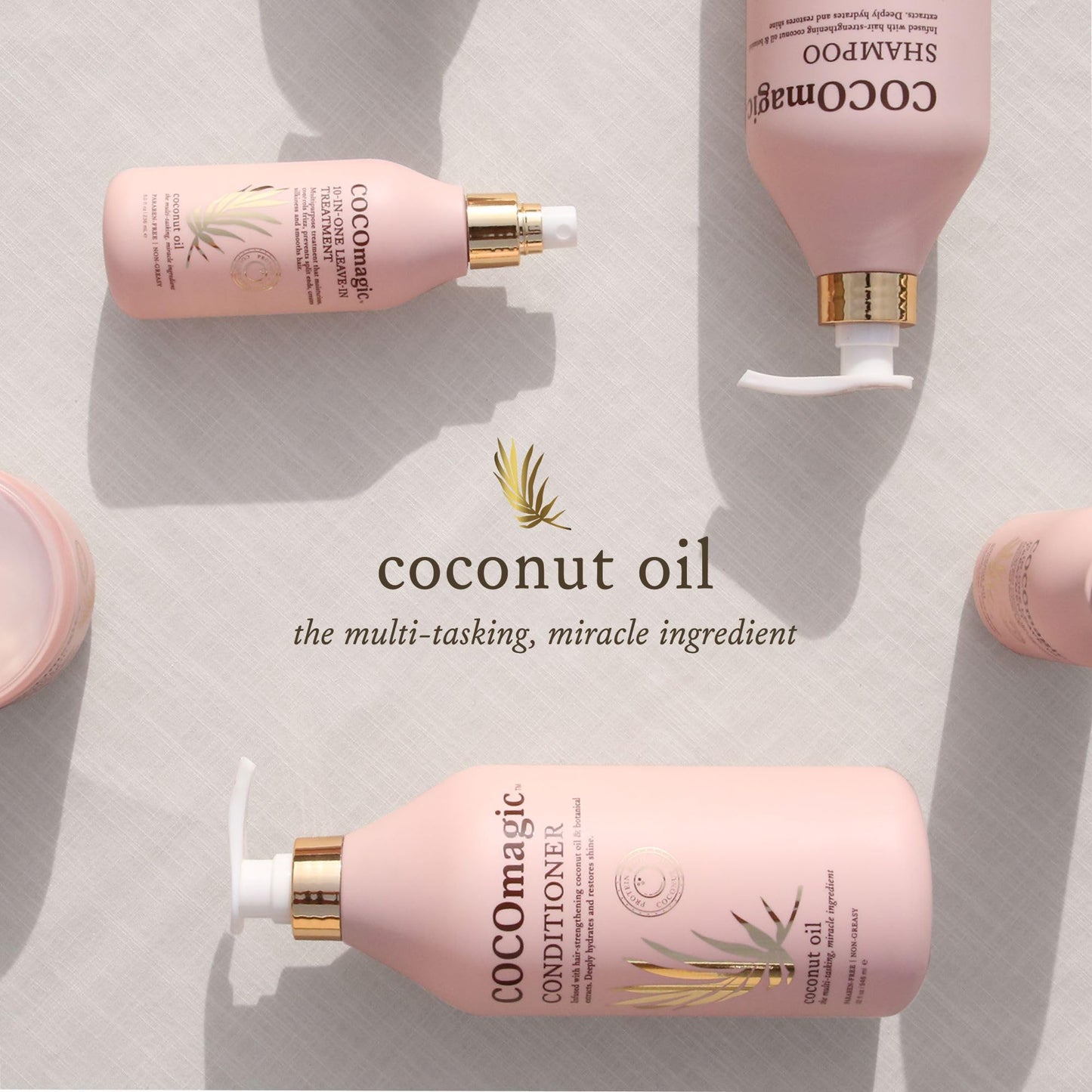 Cocomagic Coconut Mango Body Wash | Hydrating Coconut Oil & Shea Butter | Nourishes, Softens, Gently Cleanses | Paraben Free, Non-Greasy (32 Fl Oz)