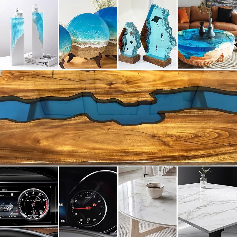 Resin Polishing Kit - Premium 32oz Epoxy Polish & Cleaner | Removes Scratches & Scuffs for Countertops