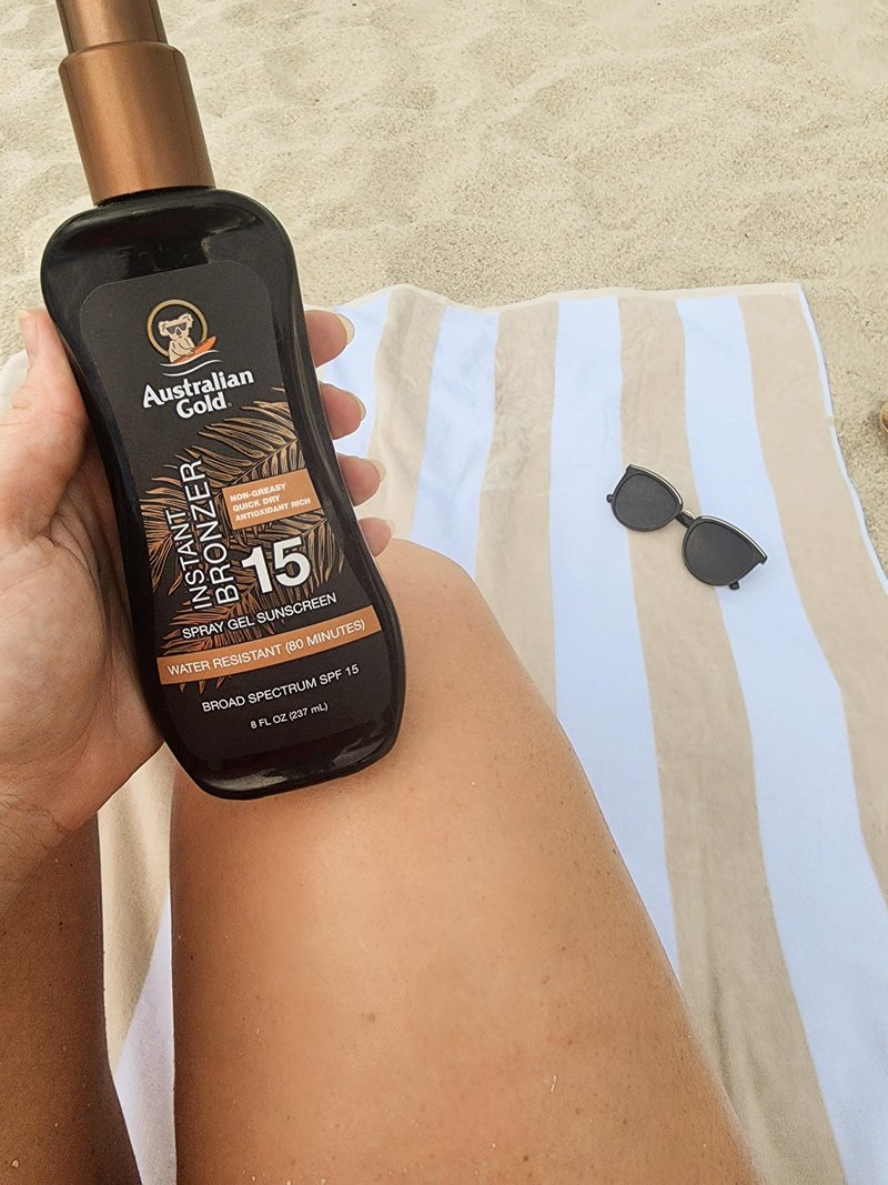 Australian Gold SPF 15 Spray Gel Bronzer, 16 Fl Oz, (Pack of 2)