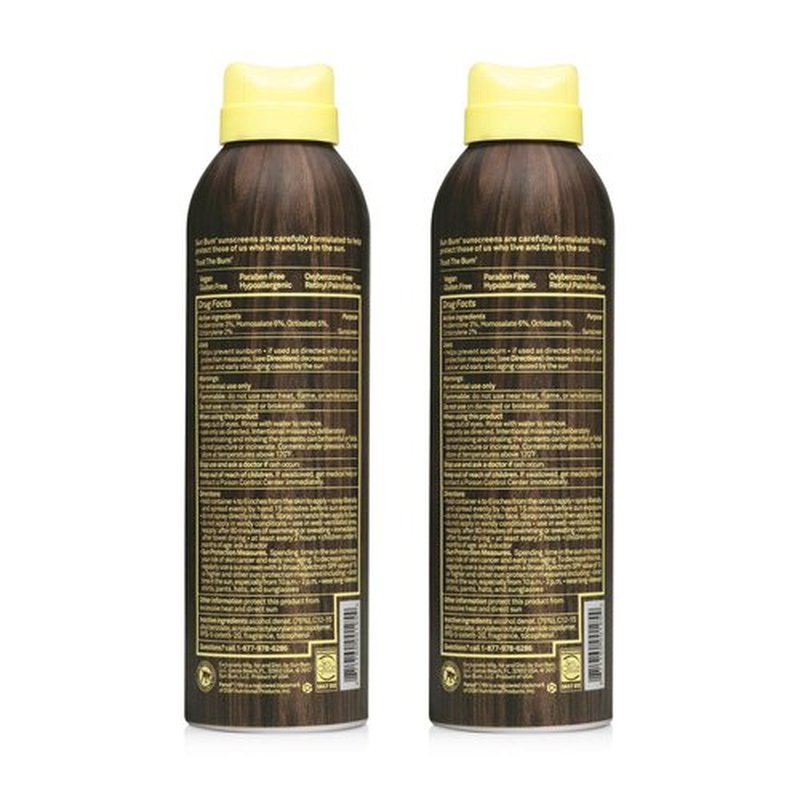 Sun Bum Sun Bum Original Spf 15 Sunscreen Spray Vegan and Reef Friendly (octinoxate & Oxybenzone Free) Broad Spectrum Moisturizing Uva/uvb Sunscreen With Vitamin E 2 Pack