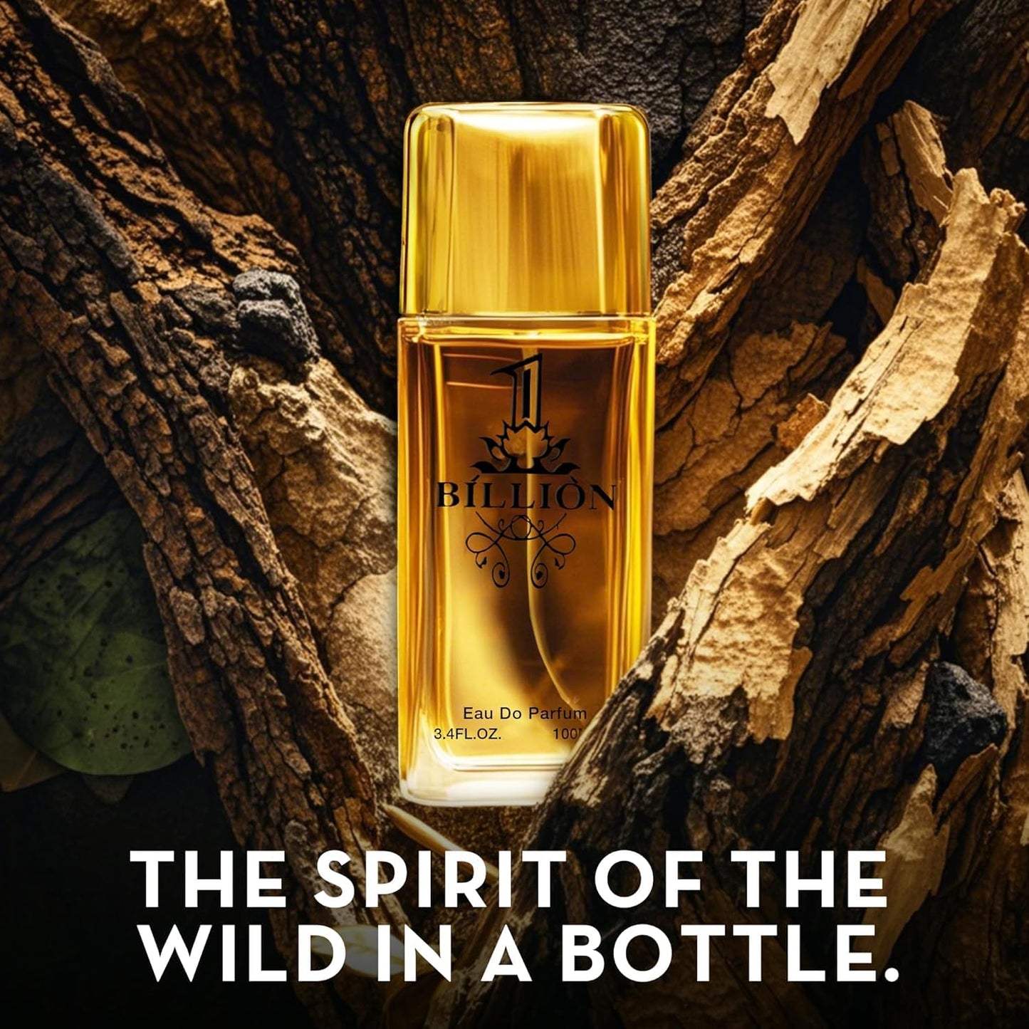 1 Billion For Men - 100ml Eau De Parfum Luxury Fragrance Spray, Cologne For Men - Daywear, Casual Daily Cologne - 3.4 Oz Bottle - Long Lasting EDP Ideal Gift for Birthday, Anniversary or Just You.