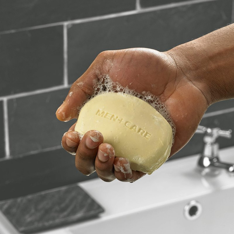 Dove Men+Care Men's Bar Soap More Moisturizing Than Bar Soap Deep Clean Effectively Washes Away Bacteria, Nourishes Your Skin 3.75 oz 2 Bars