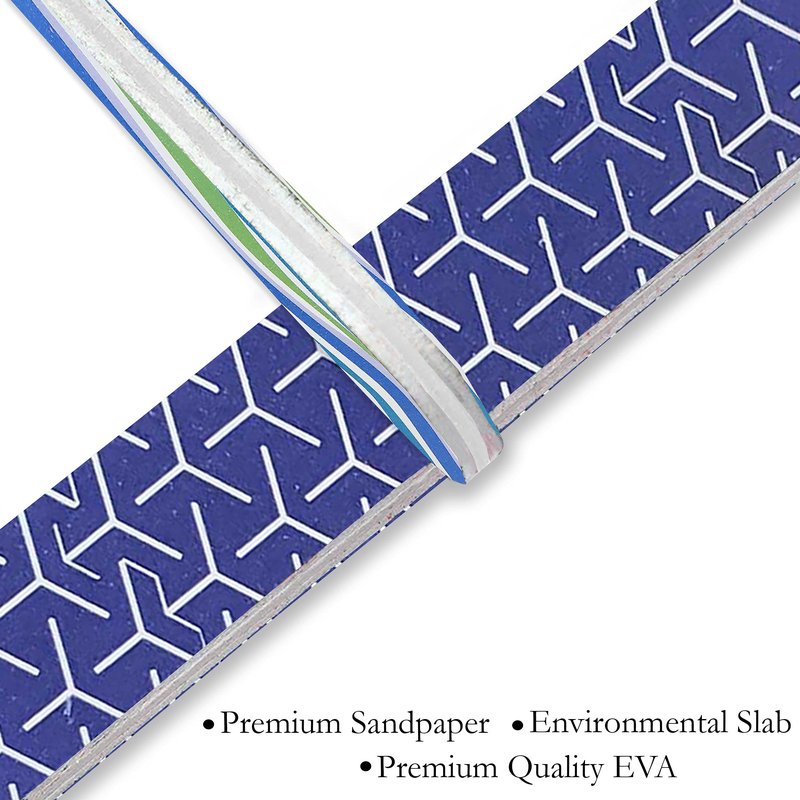 P2P Nails Colorful Nail File Strips - Double Sided Filers for Shaping and Smoothing Toenails and Fingernails - Manicure and Pedicure Nail Buffers - 12 Pack