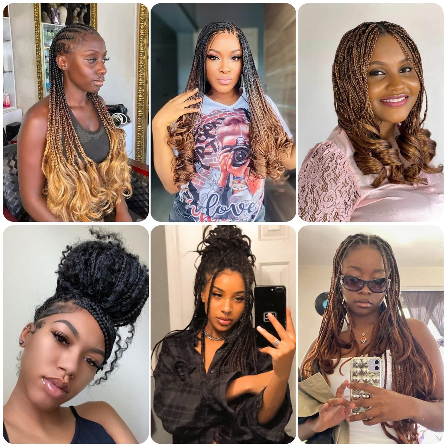 French Curly Braiding Hair Pre Stretched for Goddess Braids 14 Inch 8 Packs Spanish Braiding Hair Bouncy French Curl Crochet Braids Synthetic Braiding Hair Extensions(14 Inch/Pack of 8, T27)