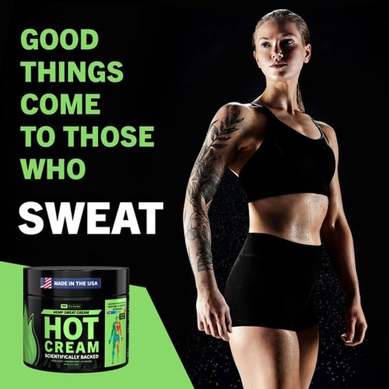 TNT Pro Ignite Pre-Workout Cream, Hot Sweat Cream,Sweat Firming Cream, Tightening Cream is Helpful as a Hot Cream, Sweat Gel