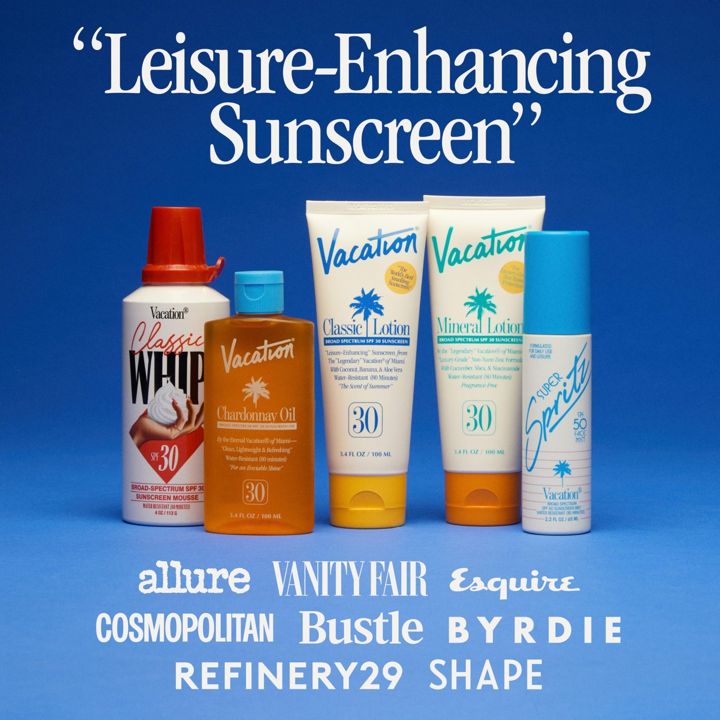 Vacation Mini Classic SPF 30 Sunscreen Lotion, 1 Fluid Ounce, Pack of 24 - Invisible, No White Cast, Water-Resistant, Vegan, Dermatologist-Tested, Travel Size