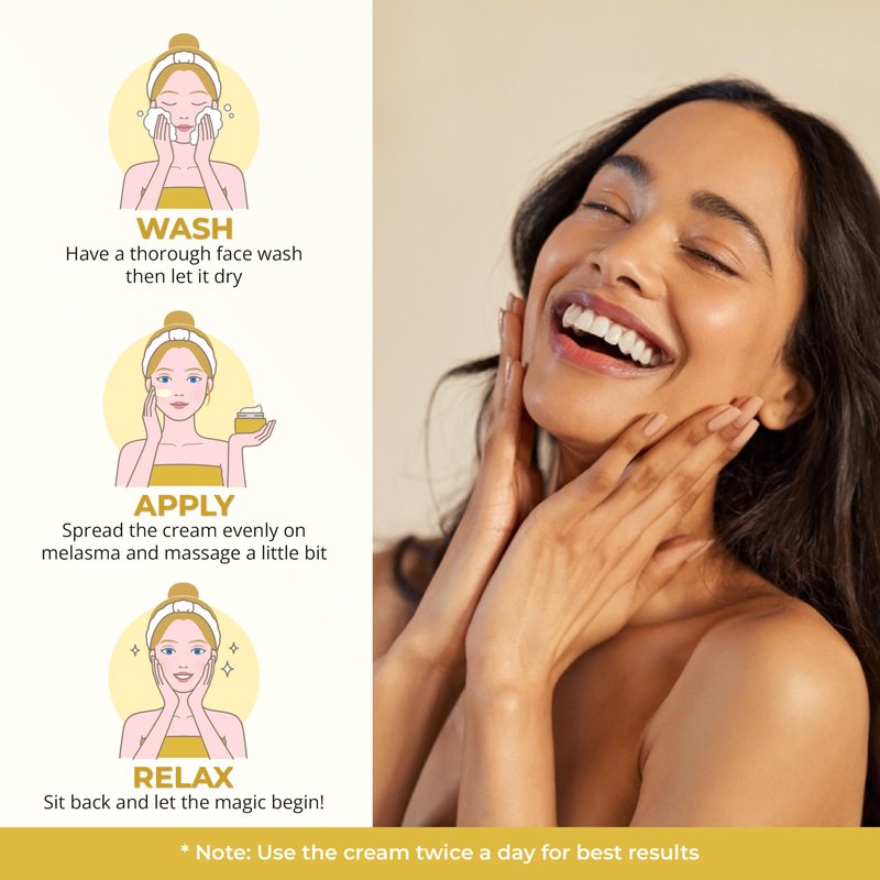 ABERA Kasumi Glowing Cream, Melasma Treatment with Niacinamide & HA, Dark Spot Remover For Face, Reduce Fine Lines, Wrinkles, Anti-aging, Red Ginseng Extract, Melasma Cream (0.7 Oz Per Item)(Set 3)