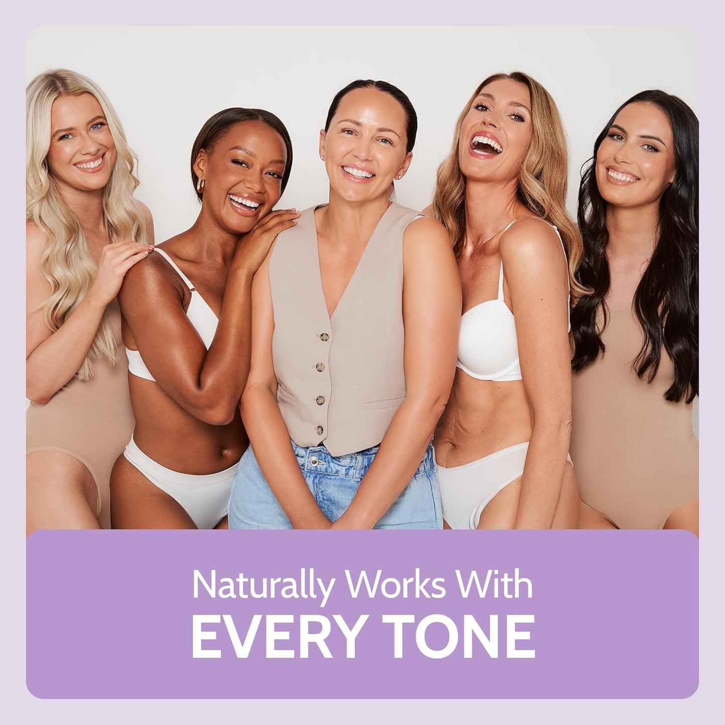 Fake Bake Foam Tanning Water Self Tanner Instant Glow with Hydrating Passion Flower Rejuvenation - Natural Looking Sunless Bronzing for Women & Men - 6.7 oz