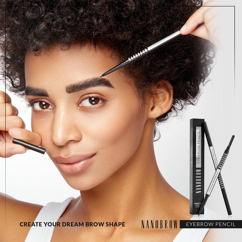 Nanobrow Eyebrow Pencil - Perfectly highlighted, filled-in and beautifully defined brows. Brow Pencil with brush (Espresso)