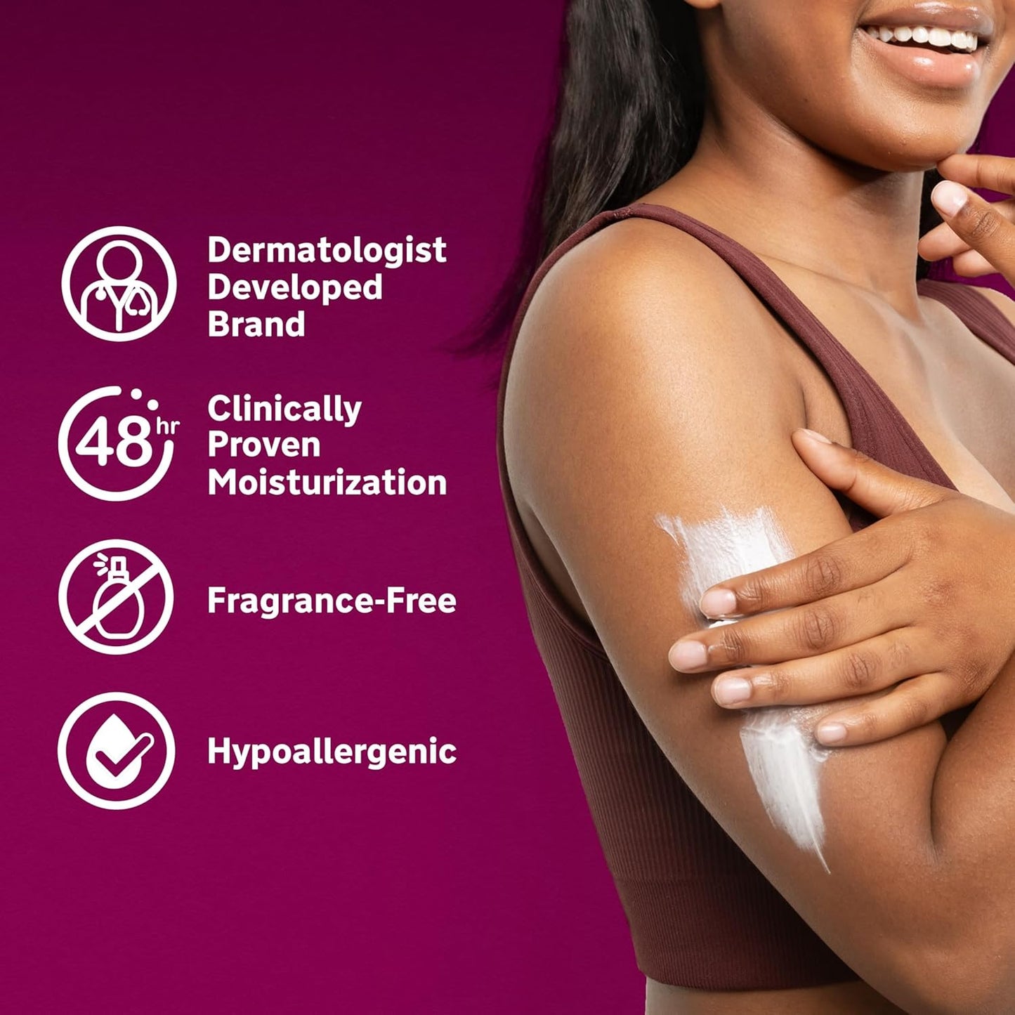 Lubriderm Advanced Therapy Fragrance-Free Moisturizing Cream with Vitamin E and Pro-Vitamin B5, Intense Hydration for Extra Dry Skin, Non-Greasy Formula, 16 fl. oz