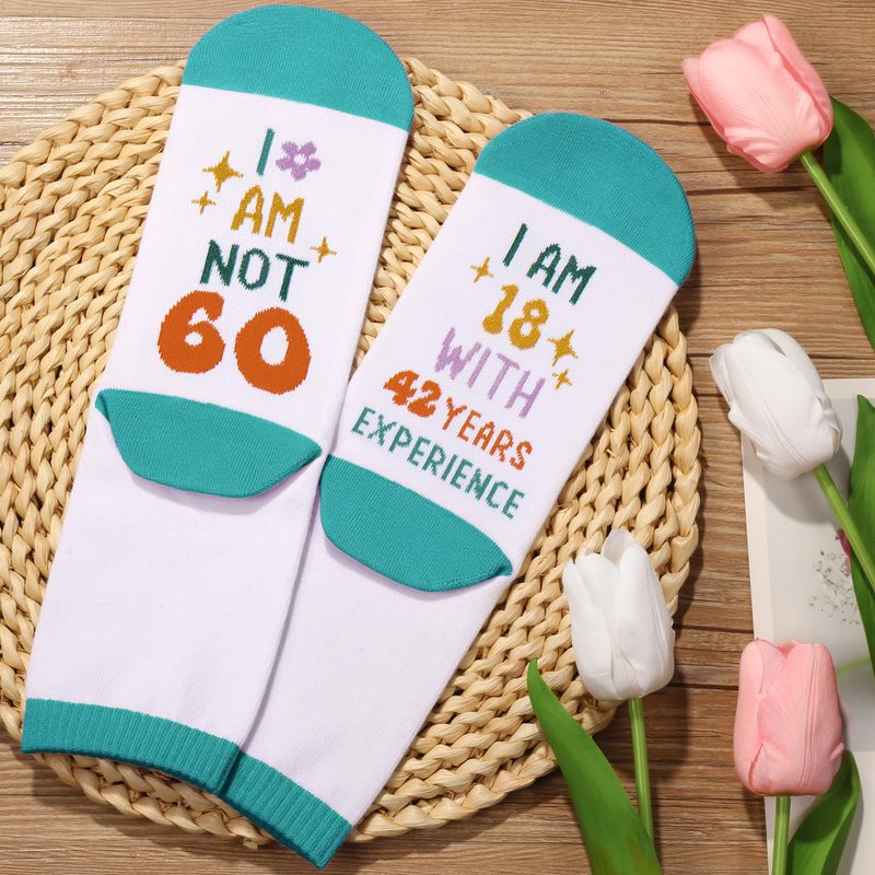 60th Birthday Gifts for Women Her, Cool 1966 Birthday Gifts for 60 Year Old Women 60 Fabulous Gift, Funny Unique Happy 60th Birthdays Gift Ideas for Her Mom Sister Friend Grandma with Canvas Tote Bag