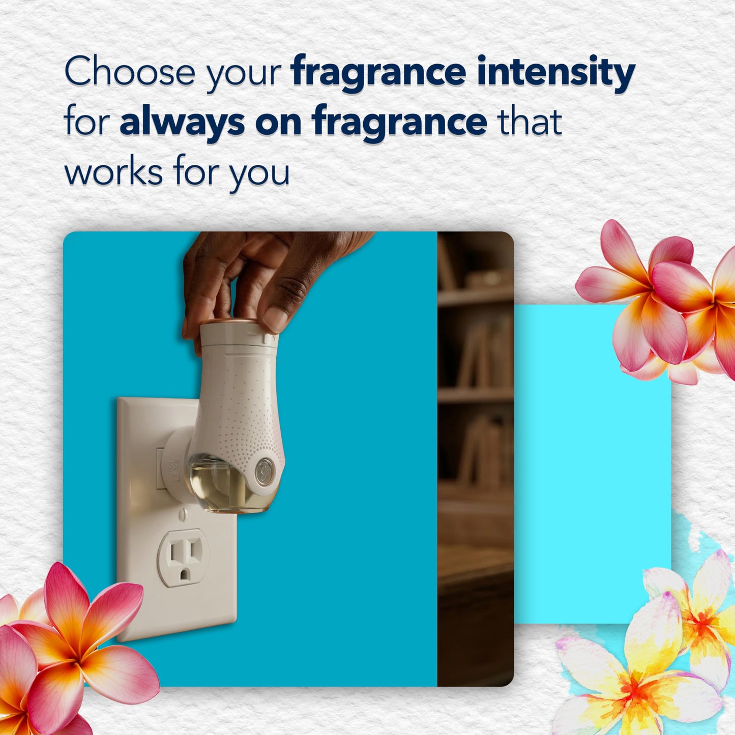 Glade PlugIns Refills Air Freshener, Scented and Essential Oils for Home and Bathroom, Aqua Waves, 1.34 Fl Oz, 2 Count