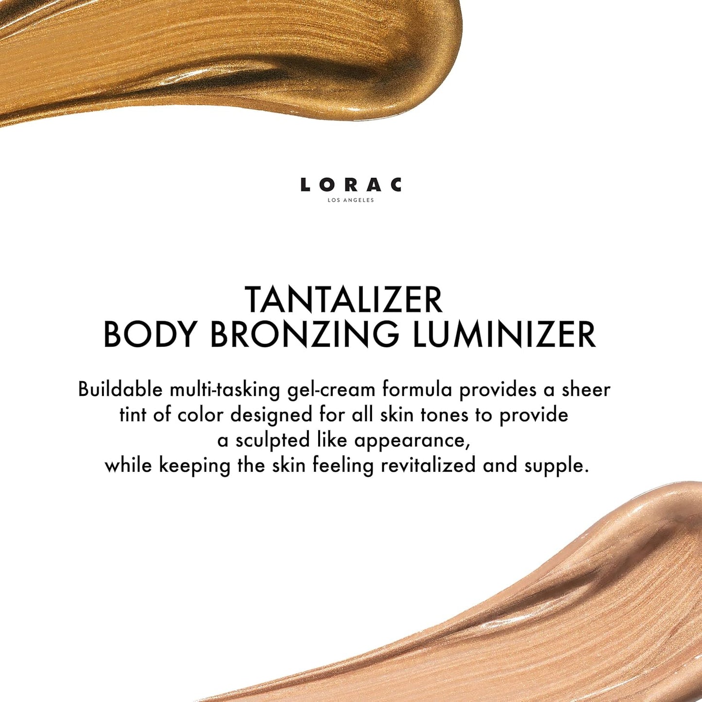 Body Bronzing Luminizer - Lorac Tantalizer for Radiant, Sun-Kissed Skin