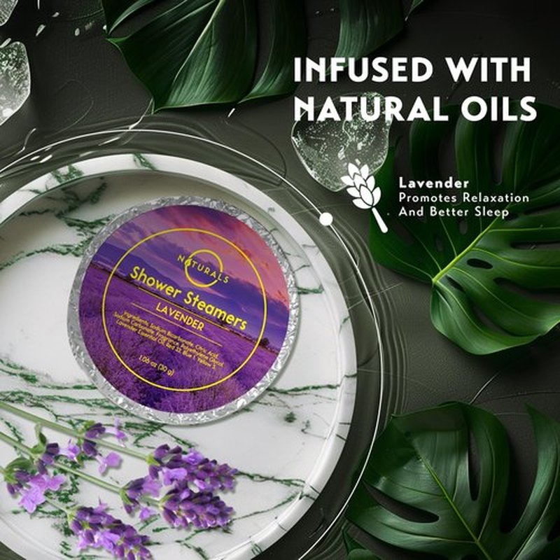 Shower Steamers Aromatherapy - Birthday Gifts for Women - Shower Bombs Aromatherapy, Spa Day Essentials, Relaxation Spa Gifts - Self Care Unique Gifts for Women and Men (Lavender 18 Count)