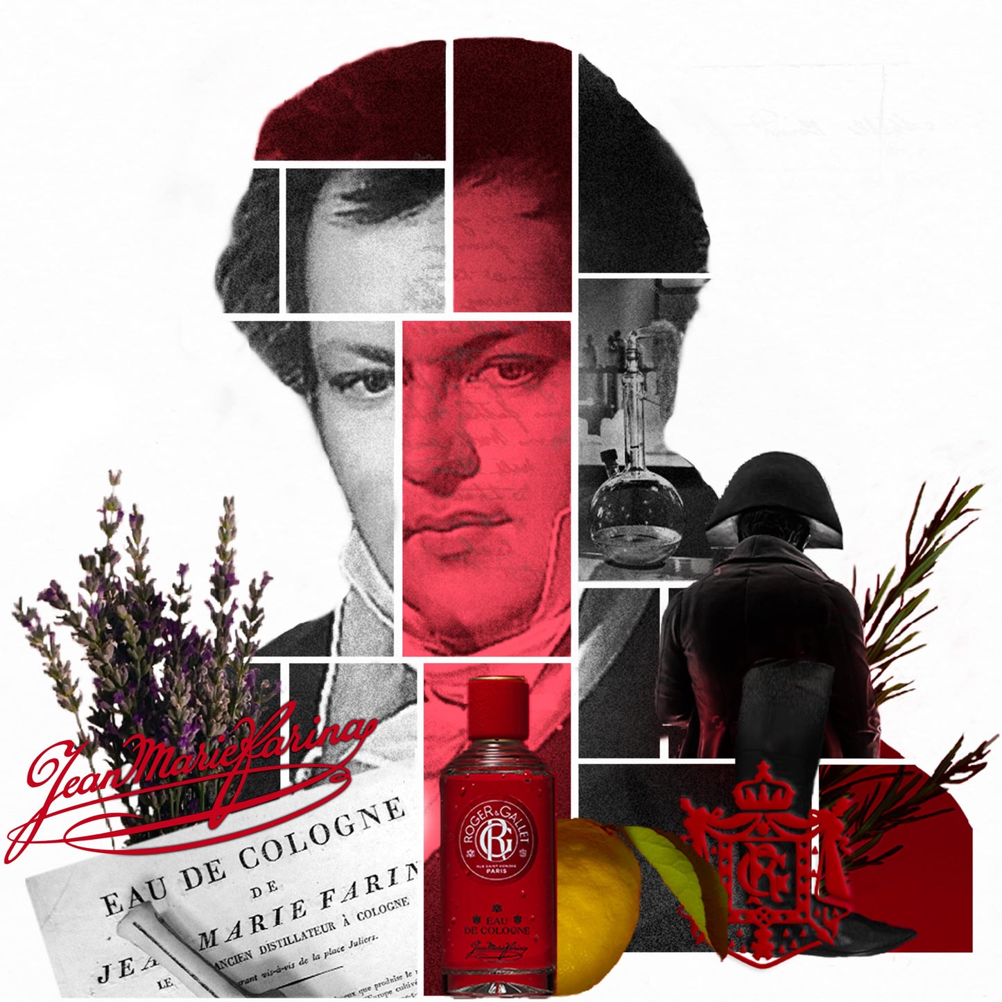 ROGER & GALLET | Eau De Cologne Spray For Men & Women | Jean Marie Farina 1 Oz.