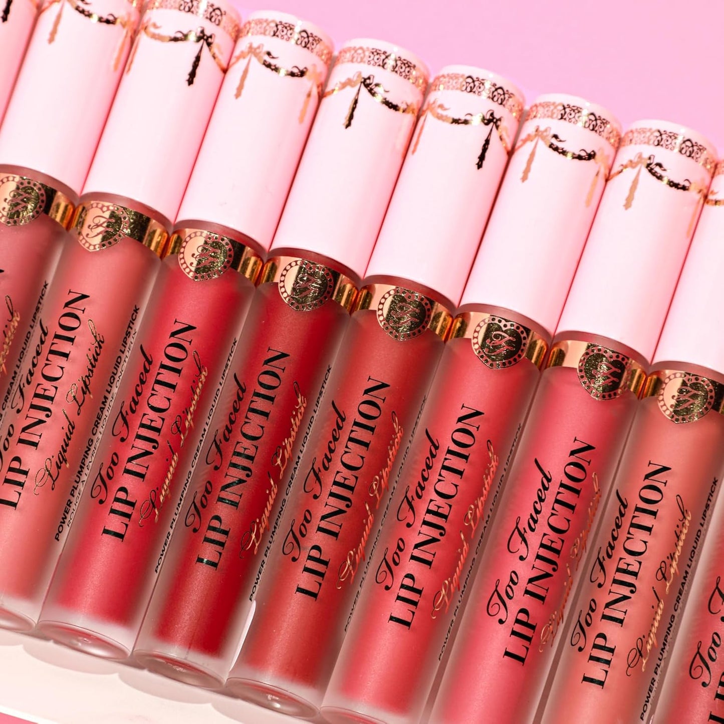 Too Faced Lip Injection Power Plumping Cream Longwear Liquid Lipstick | Hydrating, Matte + Long Lasting, 0.1 fl. oz.