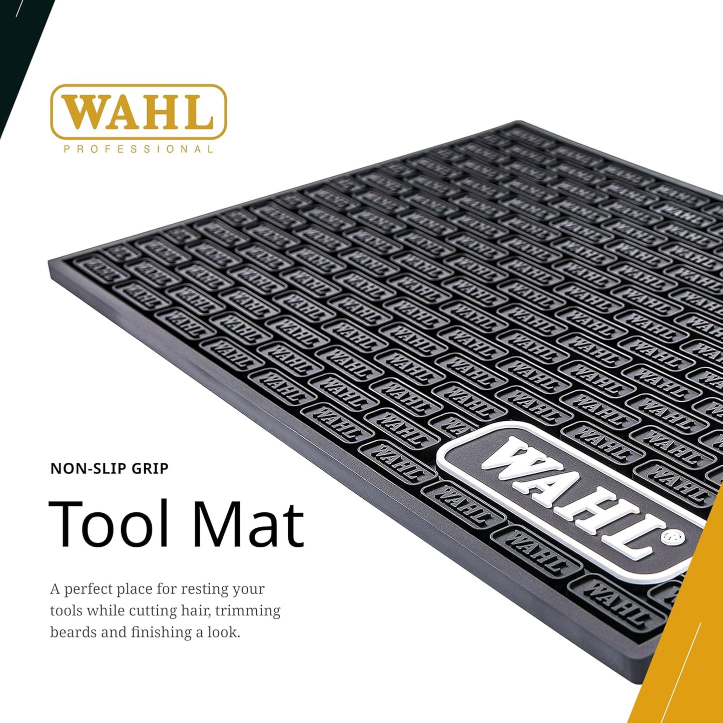 Wahl Professional Barber Station Mat - Slip Resistant Tool Mat 18" x 11.75"