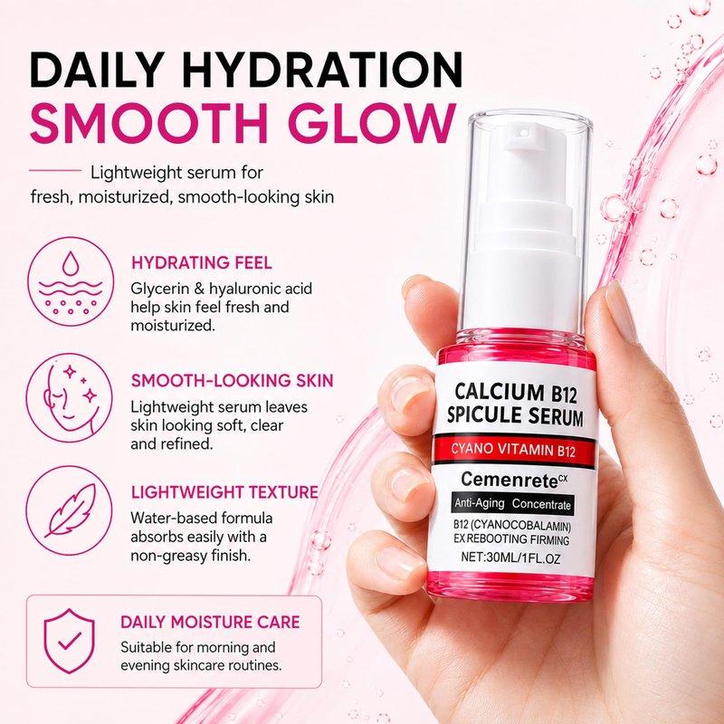 Calcium Daily Care Skin Set with Calcium Multi Balm Stick – Gentle Firming & Moisture Routine for Smooth, Comfortable-Looking Skin, Daily Use Skincare Collection, Travel-Friendly