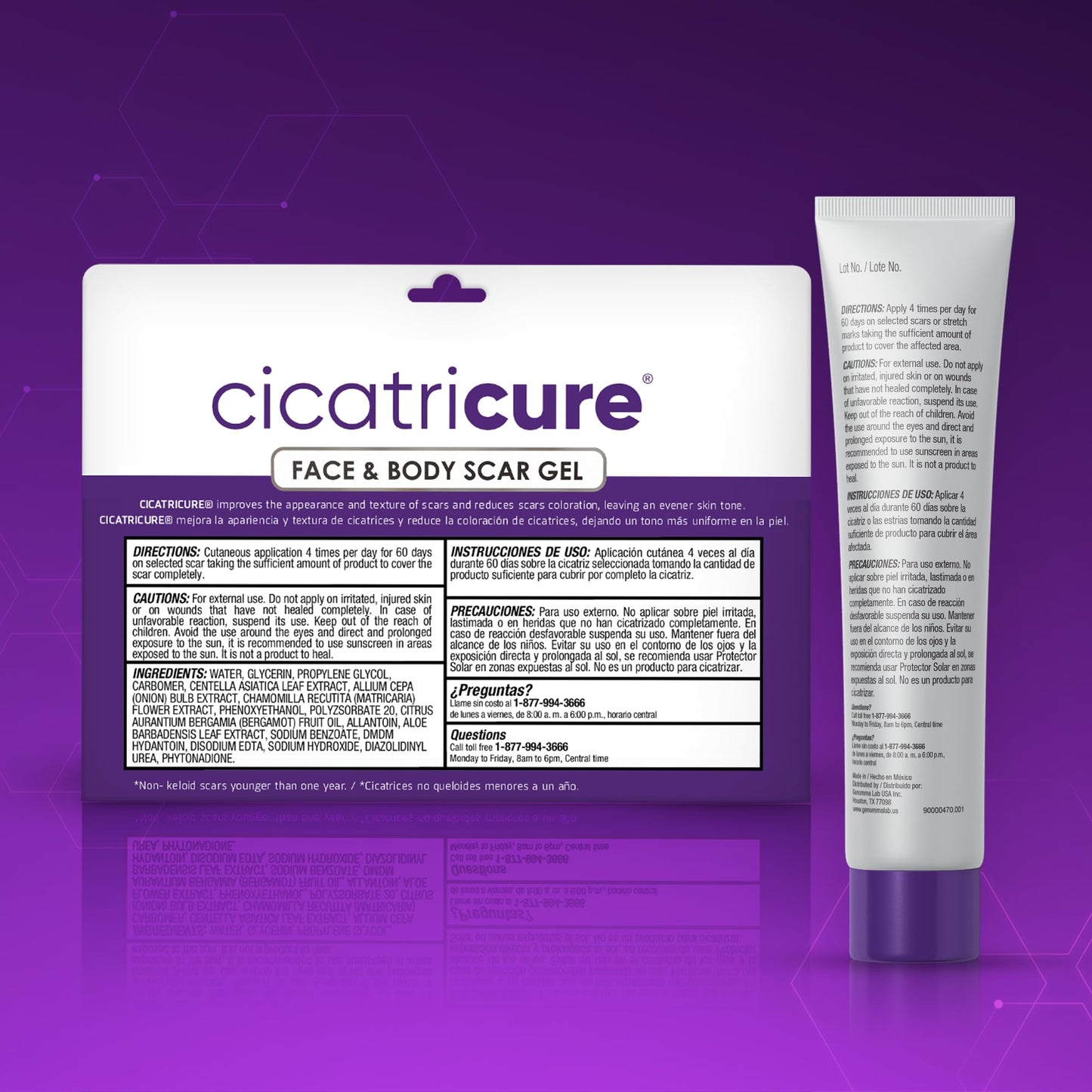 Cicatricure Advanced Scar Gel, Proven Results in 2 Weeks, 1 oz (28 g)