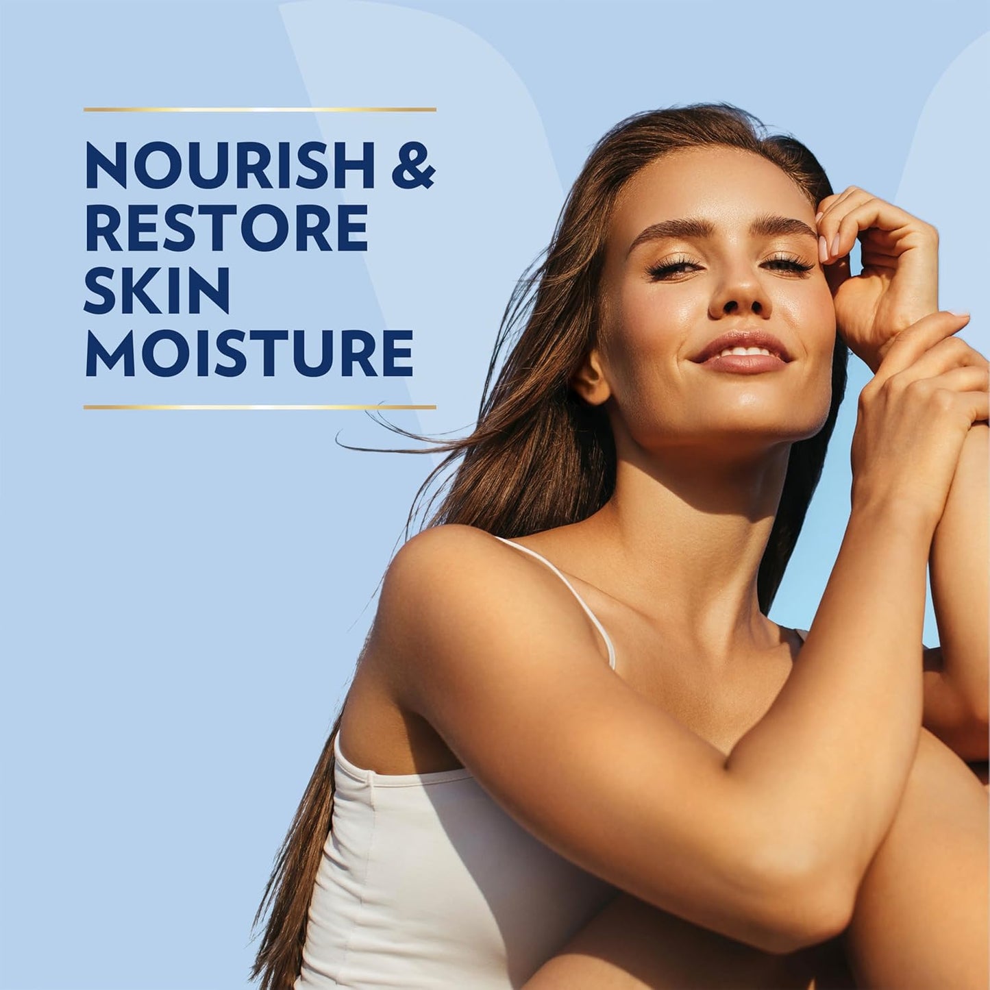 Vaseline Nourishing Moisture Body Lotion Hand & Body Lotion Pack of 12 for Dry Skin made with Ultra-Hydrating Lipids & Pure Oat Extract 3.4 oz