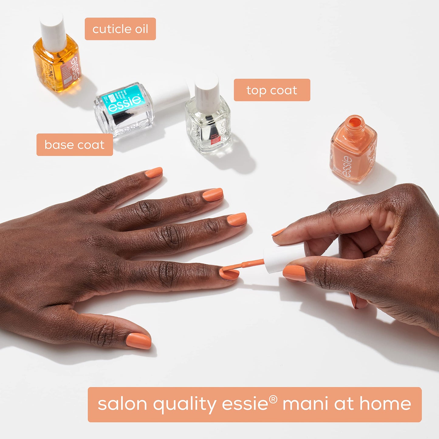 essie Nail Polish, Salon-Quality Grayish Brown Nail Polish, Vegan, Crochet Away, 0.46 fl oz