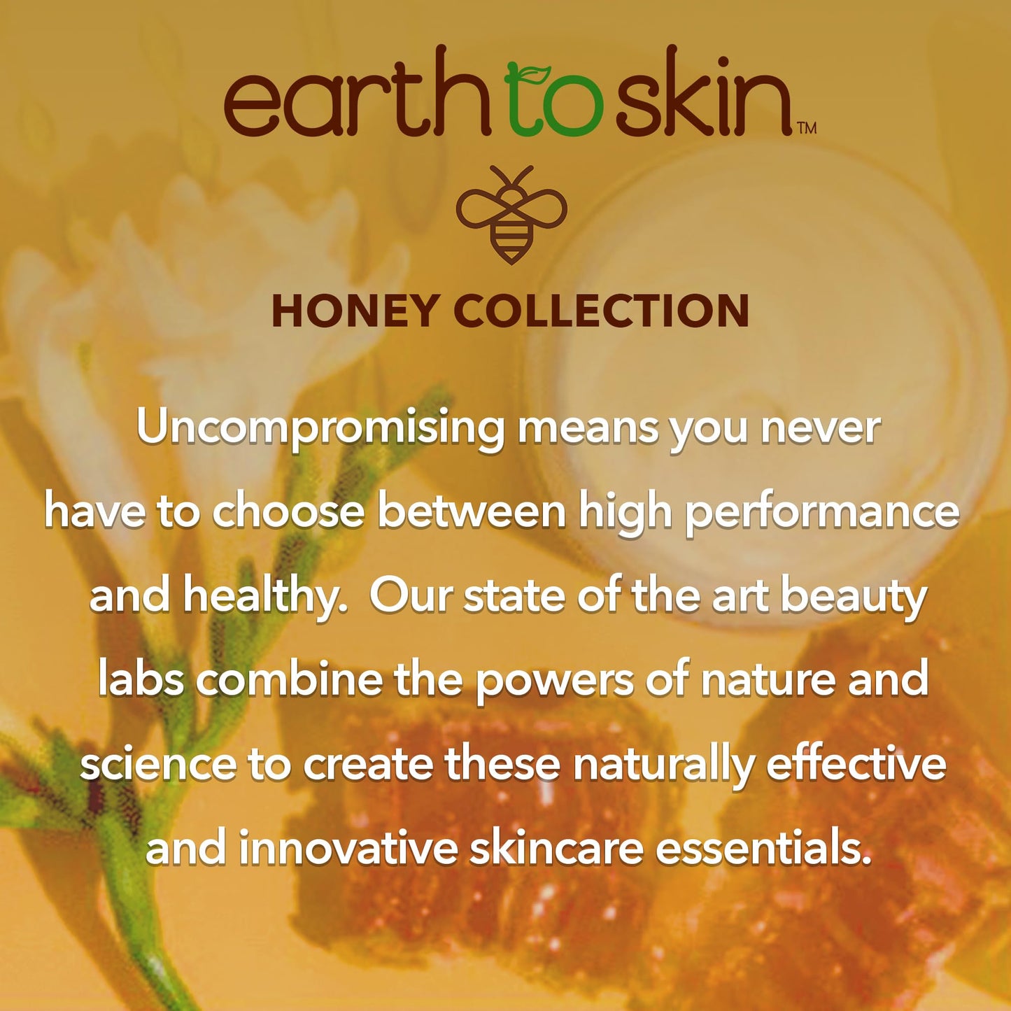 Earth To Skin Honey Royal Jelly Eye Cream - Calming Hydrating Under Eye Care With Glycerin - Eye Moisturizer Cream Brightening Comfort - Daily Use Eye cream Anti Aging Lightweight Formula 0.75 fl oz