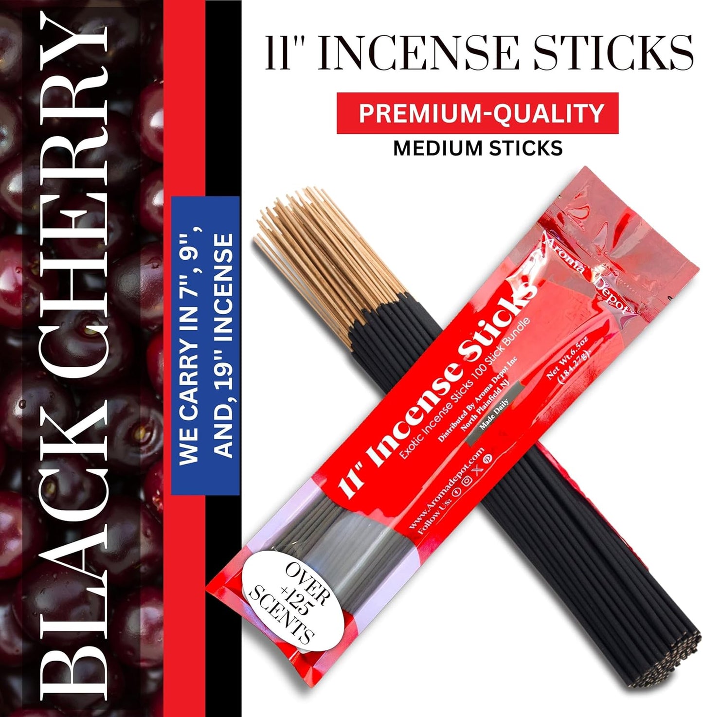 Black Cherry Fragrance Oil - Premium Scent for Candle Making, Soap, Diffusers & More | 1 fl oz (30ml)